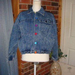 Vintage 80's Nuggetswear Denim Jacket M